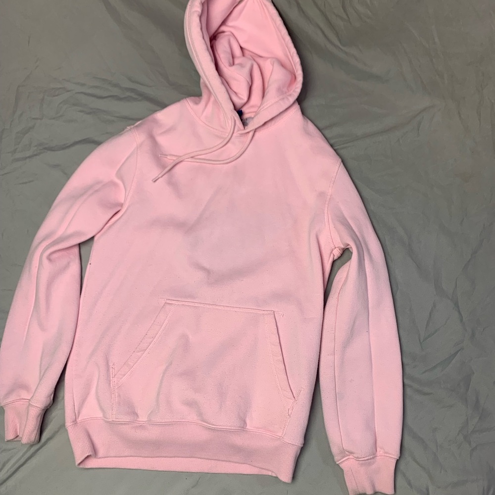 Plain Pink Hoodie